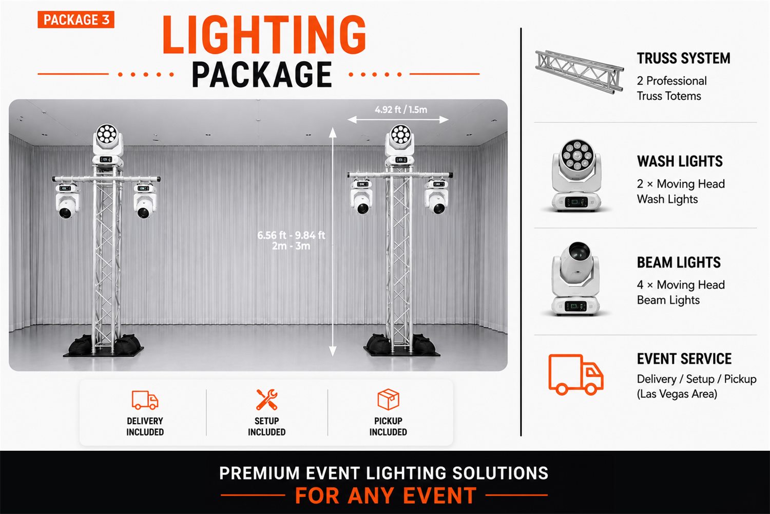 Package 3 lighting rig